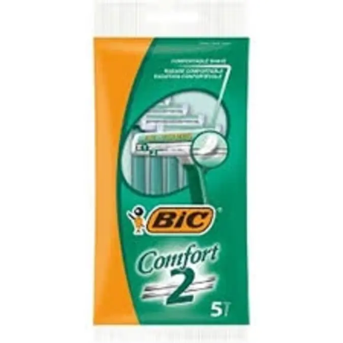 Bic Comfort 2 Shavers 5Pc